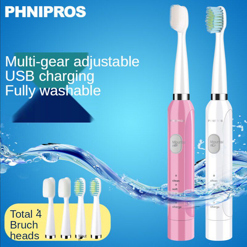 Automatische Zahnbürste für Erwachsene Elektrische Zahnbürste Sonic Waterproof Women Teeth Care Whitening Cepillo Electrico Dientes