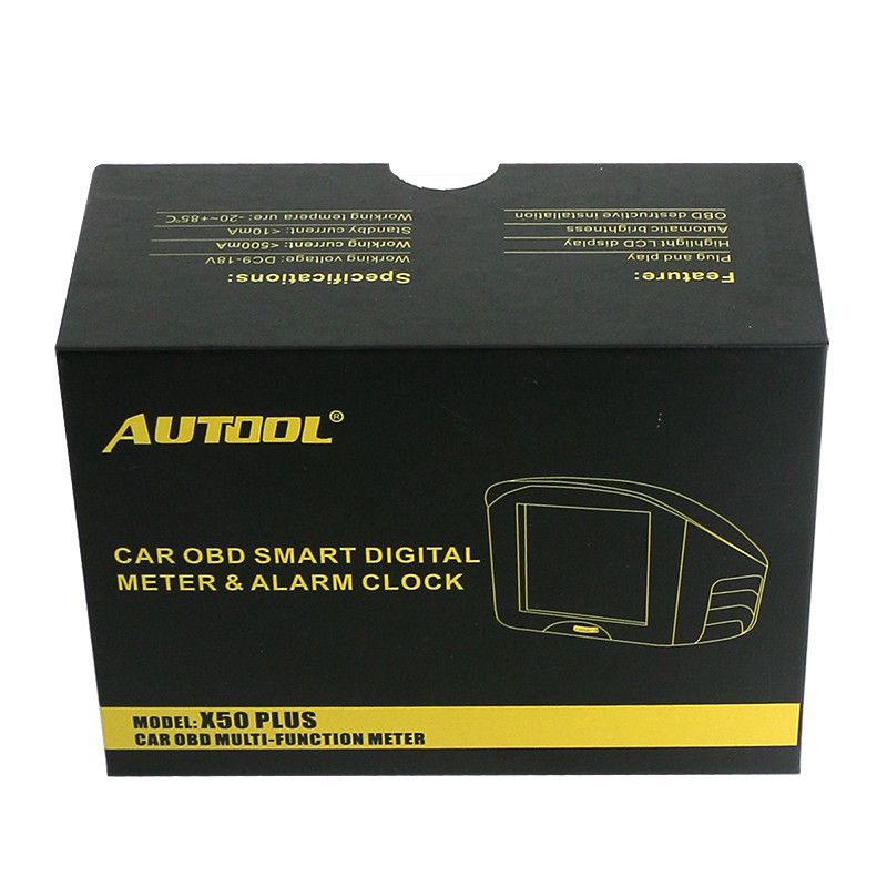 AUTOOL X50 Plus Multi -Function Car OBD Smart Digital Meter