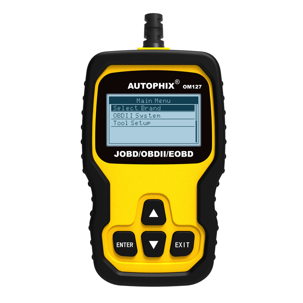 AUTOPHIX OM127 JOBD /OBDII /EOBD Universal Code Reader OBD2 Scanner