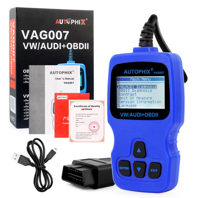 AUTOPHIX VAG007 VW /AUDI OBDII Scan Tool