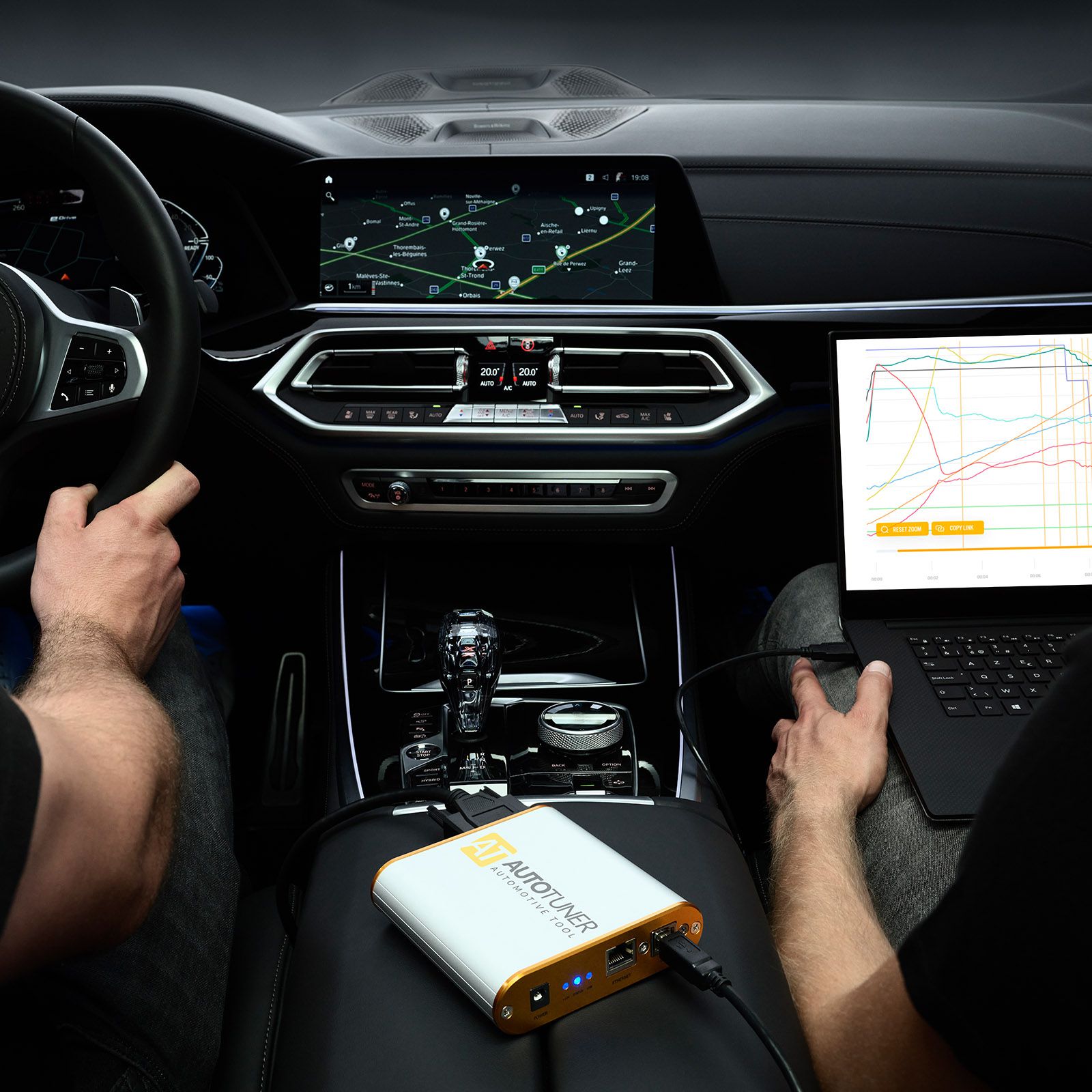 Original AutoTuner Tool Slave Version ECU/TCU Programmierwerkzeug Unterstützung OBD Bench Boot Kein Abonnement Automatische Prüfsummenkorrektur