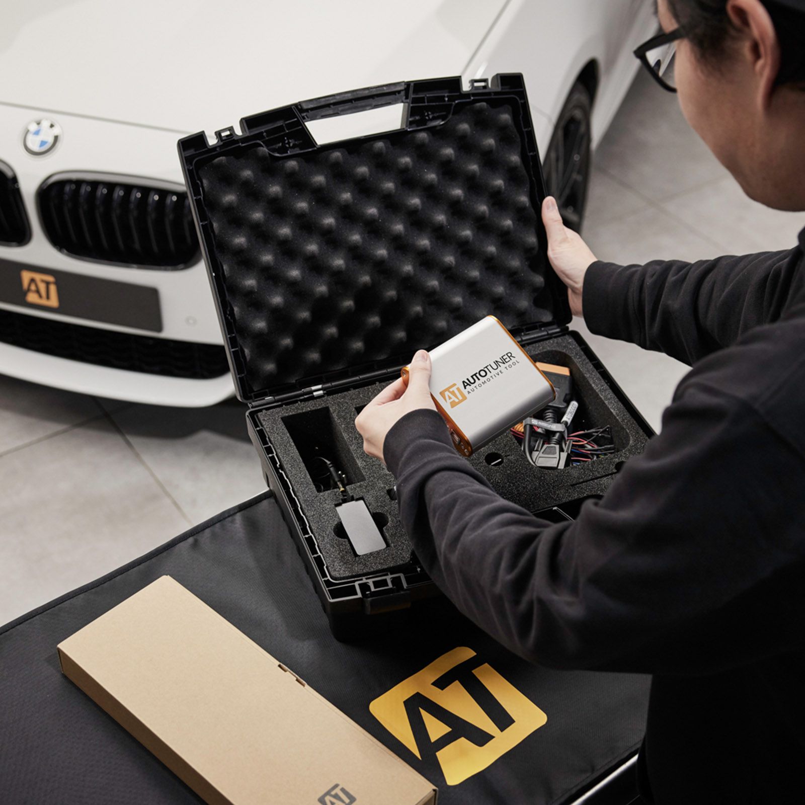Original AutoTuner Tool Slave Version ECU/TCU Programmierwerkzeug Unterstützung OBD Bench Boot Kein Abonnement Automatische Prüfsummenkorrektur