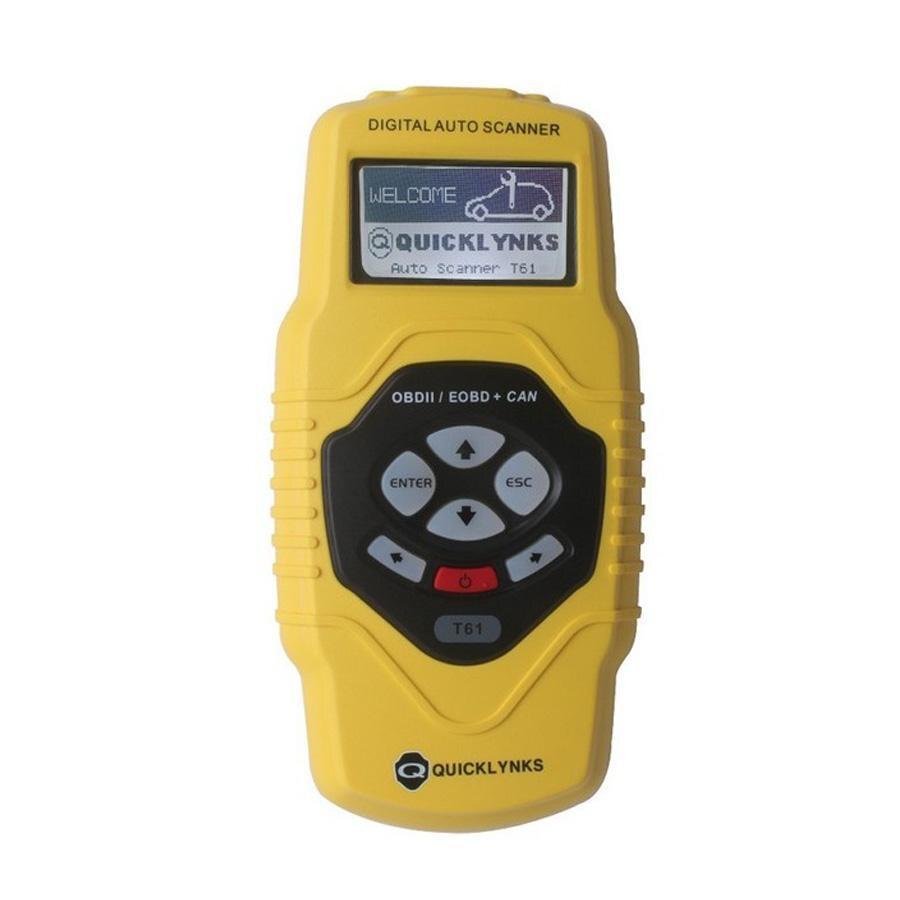 CAN OBD2 /EOBD Code Scanner T61 Multilingual and Updatable