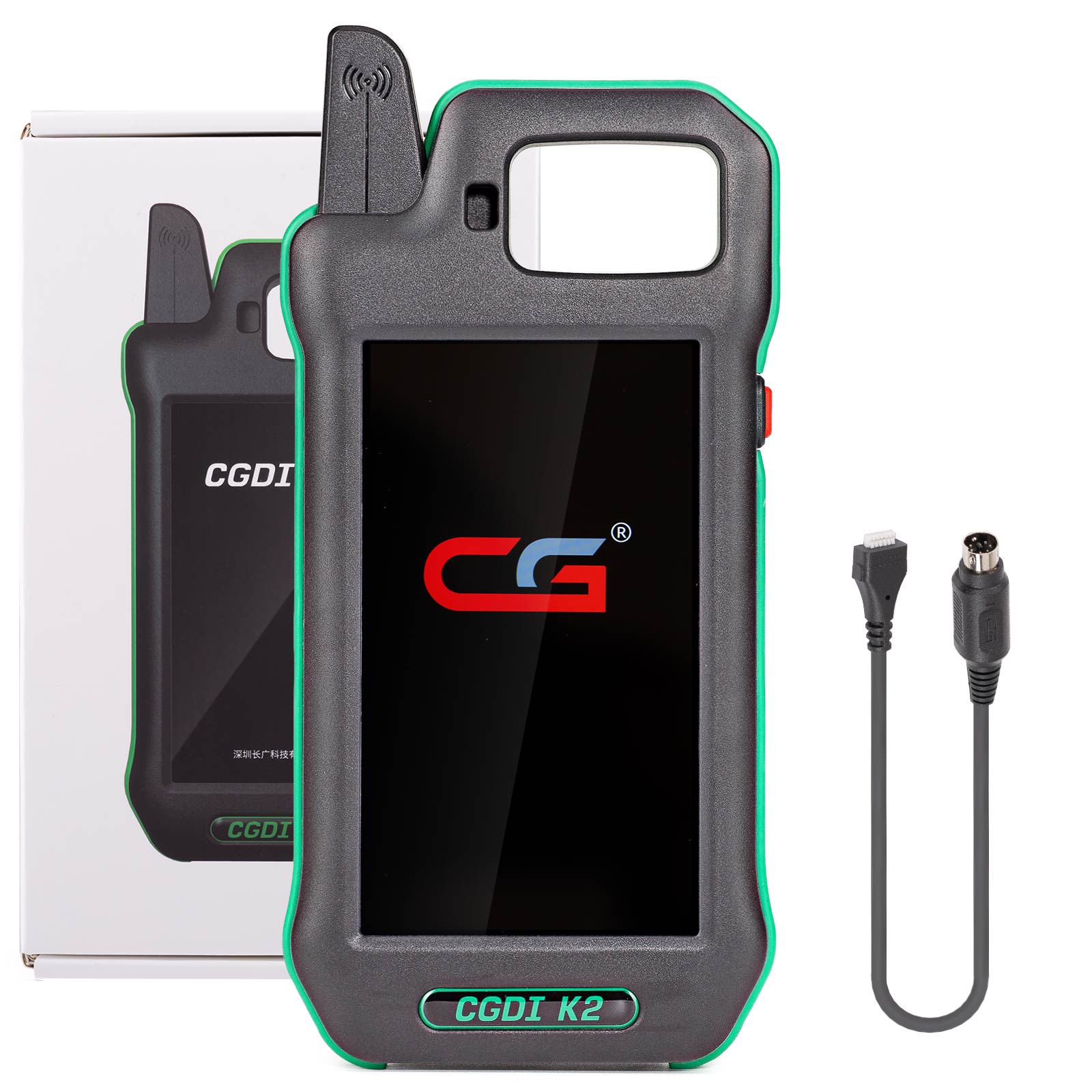 2025 Wifi CGDI K2 Auto Schlüssel Entsperren Werkzeug Smart Schlosser Schlüssel Werkzeug Remote Generator Unterstützung 96Bit ID48 Kopie Holen Sie sich kostenlos erneuern Kabel