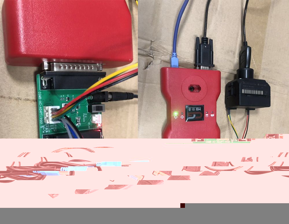 CGDI MB Key Programmierer mit AC Adapter Arbeiten mit Mercedes W164 W204 W221 W209 W246 W251 W166 für die Datenerfassung über OBD