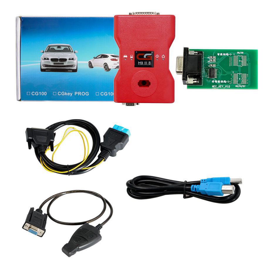 CGDI MB Key Programmierer mit AC Adapter Arbeiten mit Mercedes W164 W204 W221 W209 W246 W251 W166 für die Datenerfassung über OBD