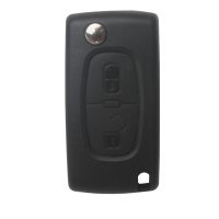 Remote Key 2 Button 433MHZ HU83 (mit Nut) für Citroen 5pcs/lot