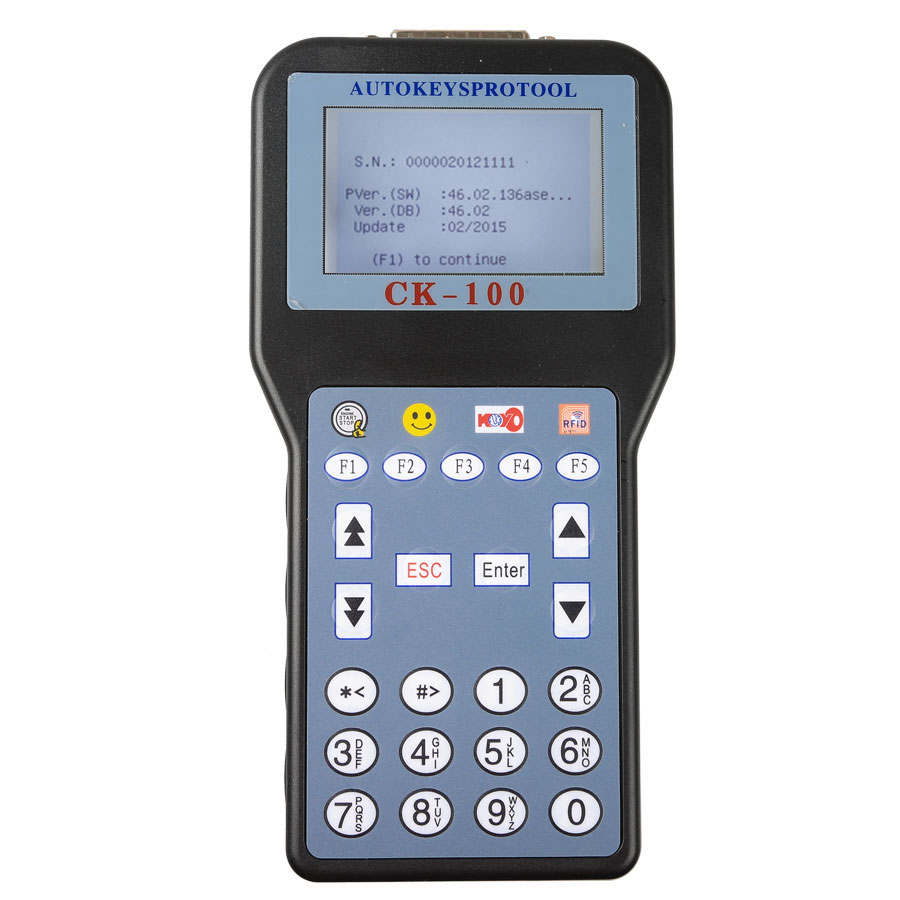 Newest V46.02 CK -100 CK100 Auto Key Programmer mit 1024 Tokens Add New Car Models (Ford, Honda und Toyota)