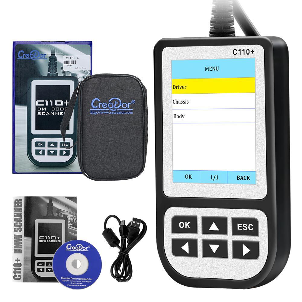 Creator C110 V6.0 BMW Code Reader