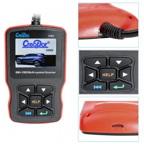 Creator C502 BENZ,OBDII/EOBD Multi-System Scanner