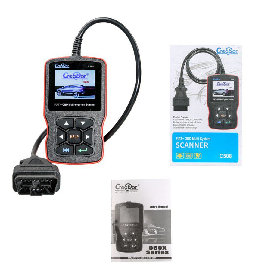 Schöpfer C508 OBDII/EOBD Multi-System Scanner für FIAT/Alfa/Abrath/Lancia Airbag/ABS Scan Tool