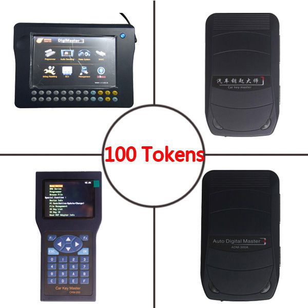 Original Update Token für Digimaster 3/CKM100/CKM200/ADM-300A 100 Token Pro Lose