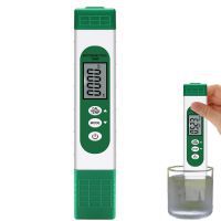 Digital Wasser Tester EC TDS Temp Meter Mit LCD Display 5-in-1 Multifunktionale hohe Genauigkeit Wasser Test Meter Für Hydroponik