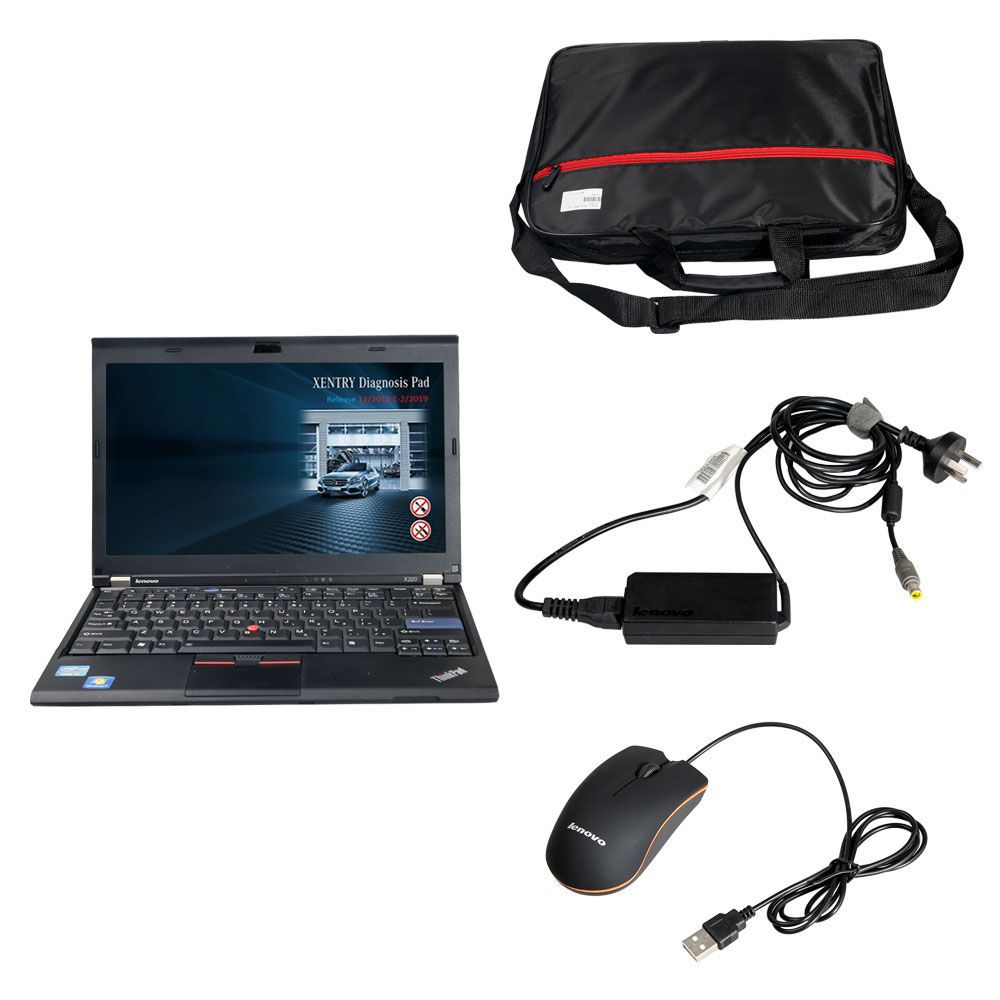 V2021.09 DOIP MB SD C4 PLUS Connect Compact C4 Star Diagnosis Plus Lenovo X220 I5 4GB Laptop