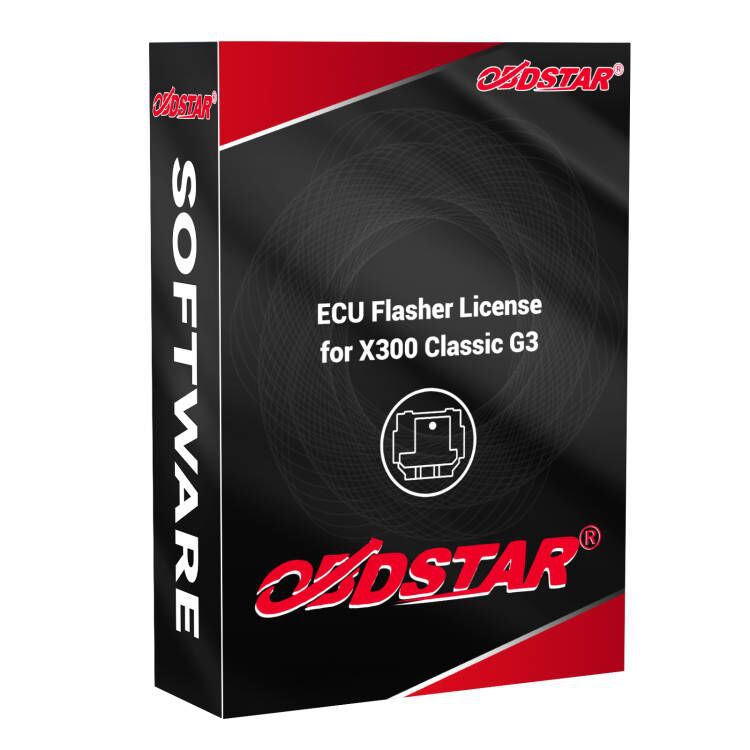 ECU Flasher Funktion Zulassung für OBDSTAR X300 Classic G3