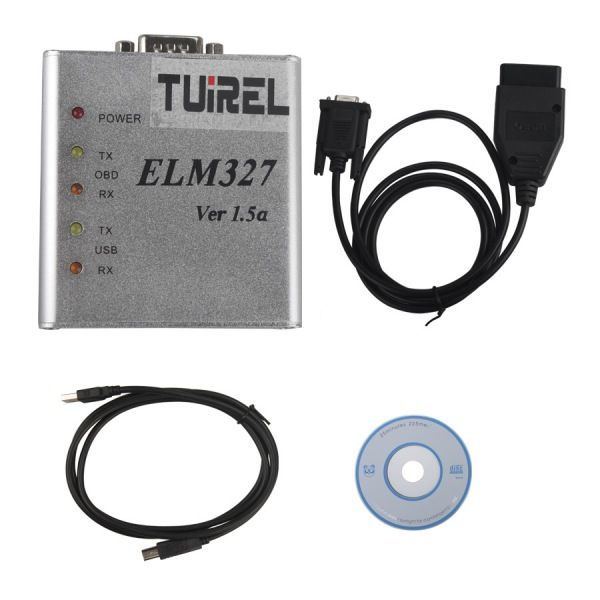 ELM327 1.5V USB CAN-BUS Scanner Software V2.1 Unterstützt zwei Plattformen DOS And Windows.