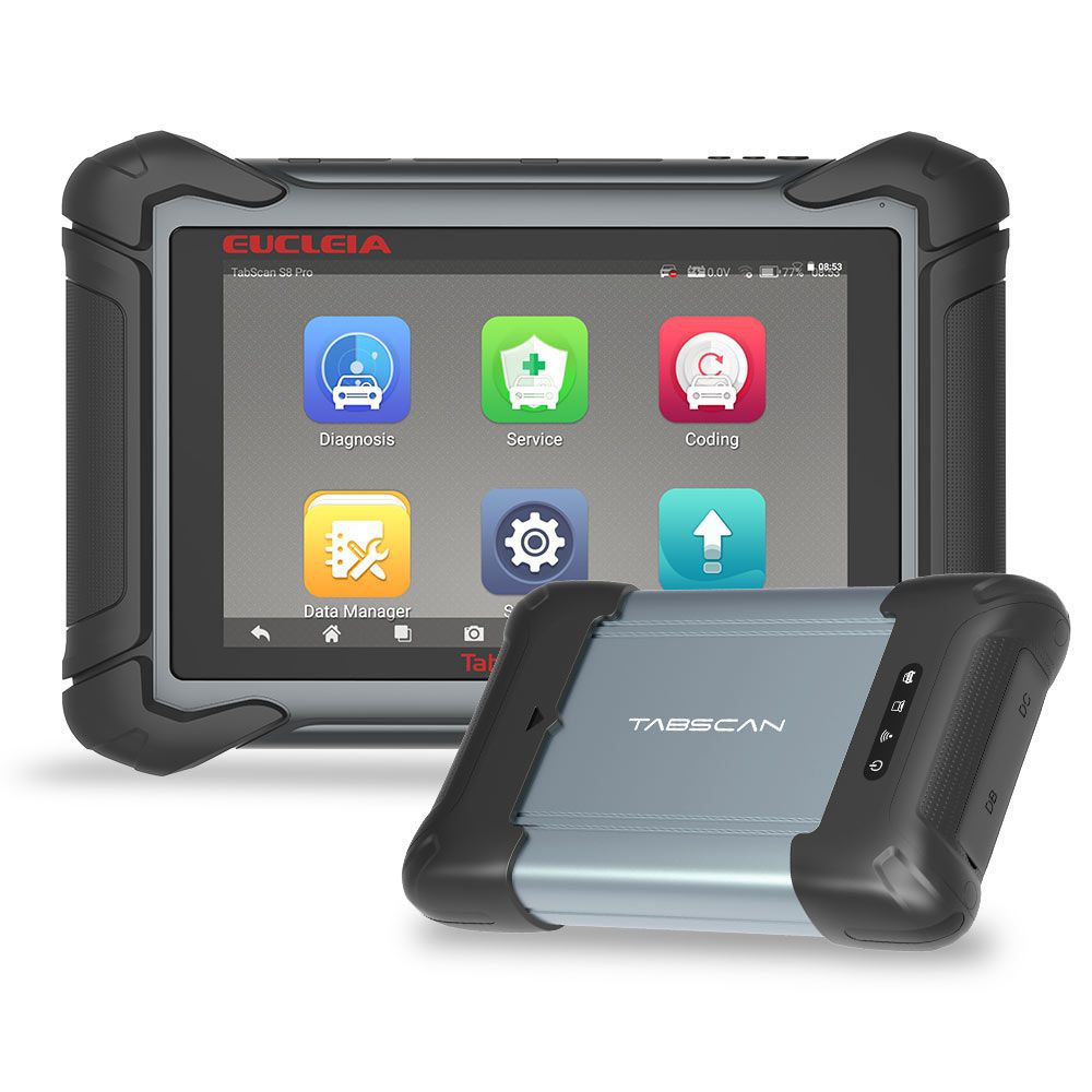 EUCLEIA TabScan S8 Pro Automotive Intelligent Dual-Mode Diagnostic System Free Update Online