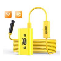F130 WIFI Endoskop Kamera 8mm Objektive 8 LEDs HD1200P IP67 Wasserdicht Wireless Industrial Inspection Borescop für PC Android IOS