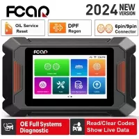 Fcar F802 Heavy Duty Truck Scanner Vollsystem Diagnosewerkzeug D.P.F Regenerator Diesel OBD2 Scanner für Cummins/Caterpillar
