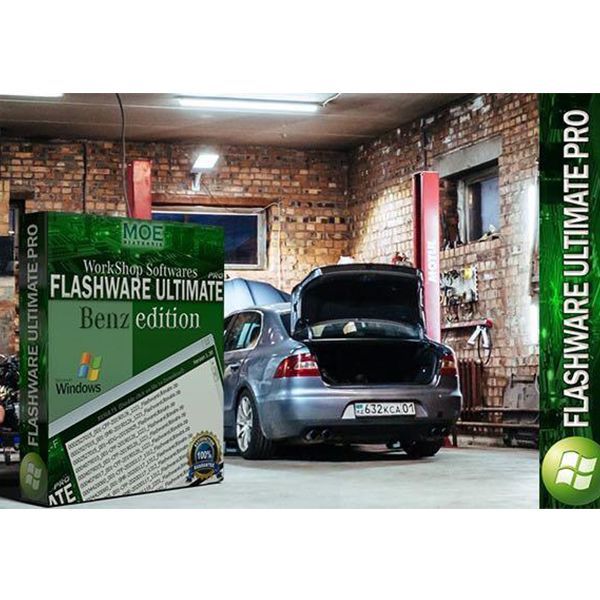 Flashware Ultimate Pro und CBFWare Ultimate Pro 1 Jahr Full Unlimited PRO Access (365 Tage) für alle Mercedes Benz Workshop