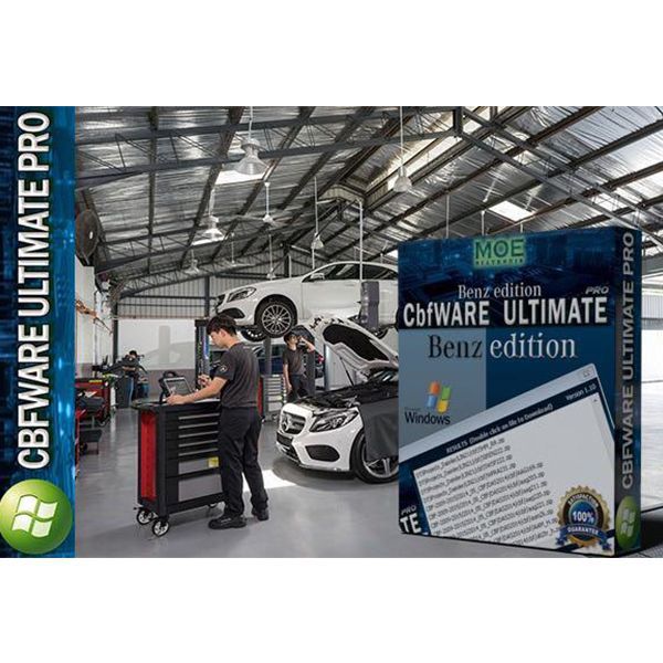 Flashware Ultimate Pro und CBFWare Ultimate Pro 1 Jahr Full Unlimited PRO Access (365 Tage) für alle Mercedes Benz Workshop