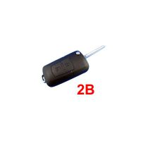 Flip Remote Key Shell 2 Button 5pcs /lot