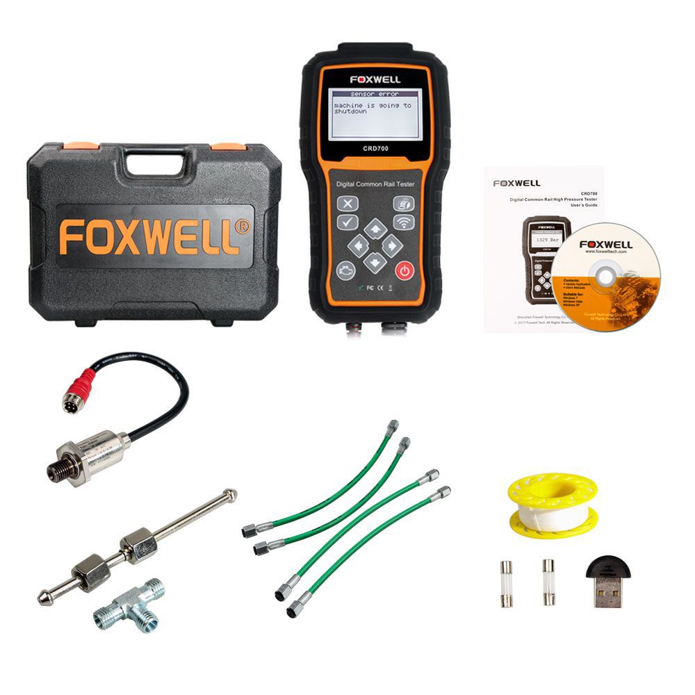 Foxwell CRD700 Digital Common Rail High Pressure Tester