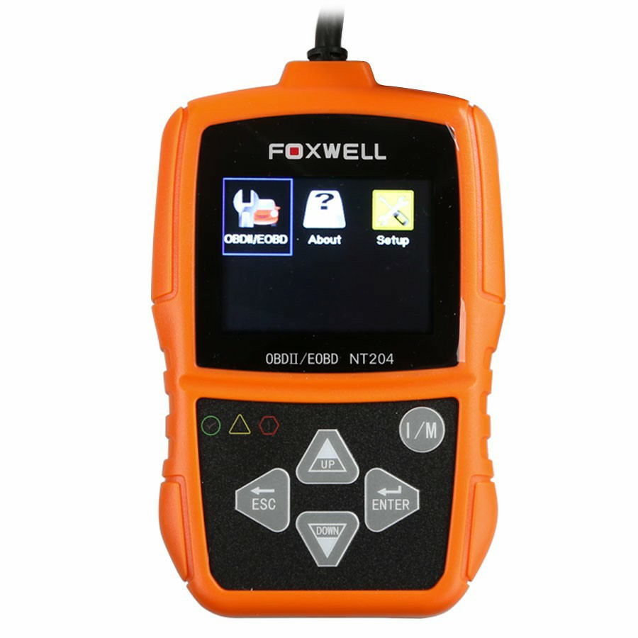 FOXWELL NT204 OBD2 CAN Diagnostic Tool Fehlercode Reader Multi -Sprachen verfügbar