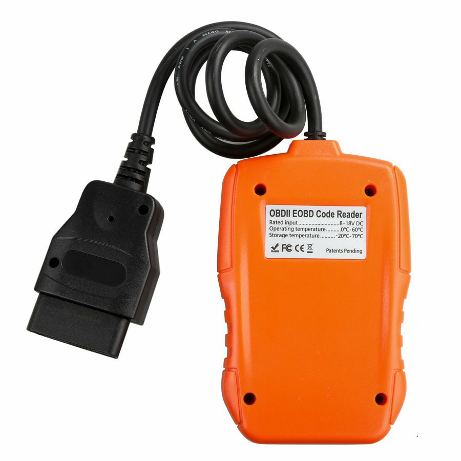 FOXWELL NT204 OBD2 CAN Diagnostic Tool Fehlercode Reader Multi -Sprachen verfügbar