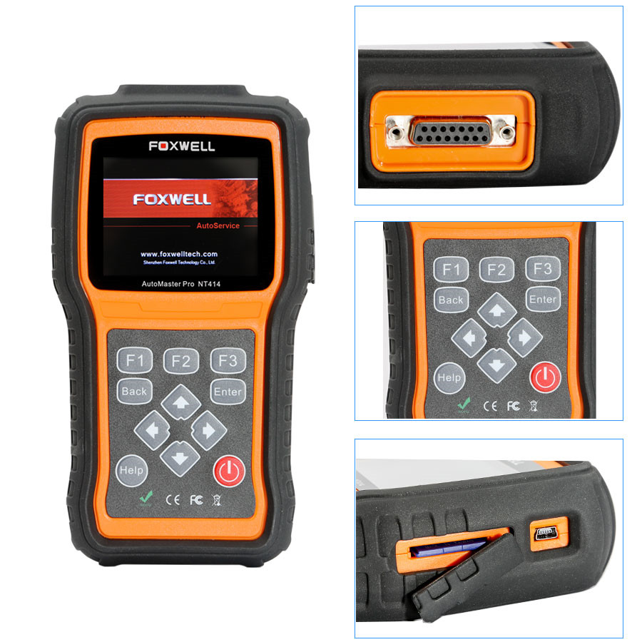 Foxwell NT414 Alle Marken Vehicle Four Systems Diagnostic Tool Support Cars in 2015