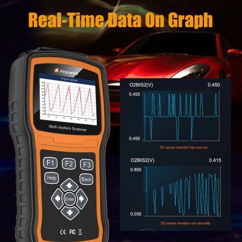 Foxwell NT530 BMW Full System Scanner mit SRS, ABS, EPB, Oil Reset, DPF, SAS und Battery Registration Support BMW 2018/2019 && F Chassis