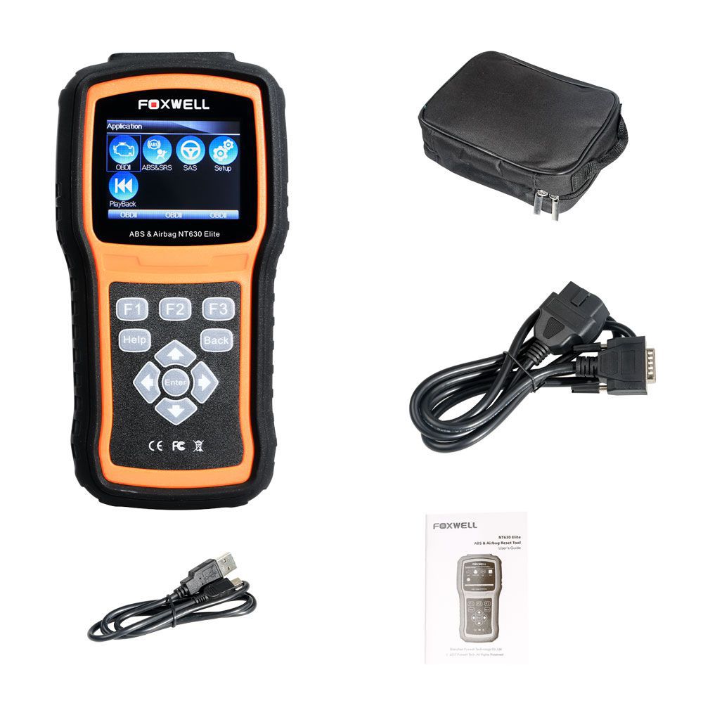 Foxwell NT630 Elite ABS und Airbag Reset Tool mit SAS