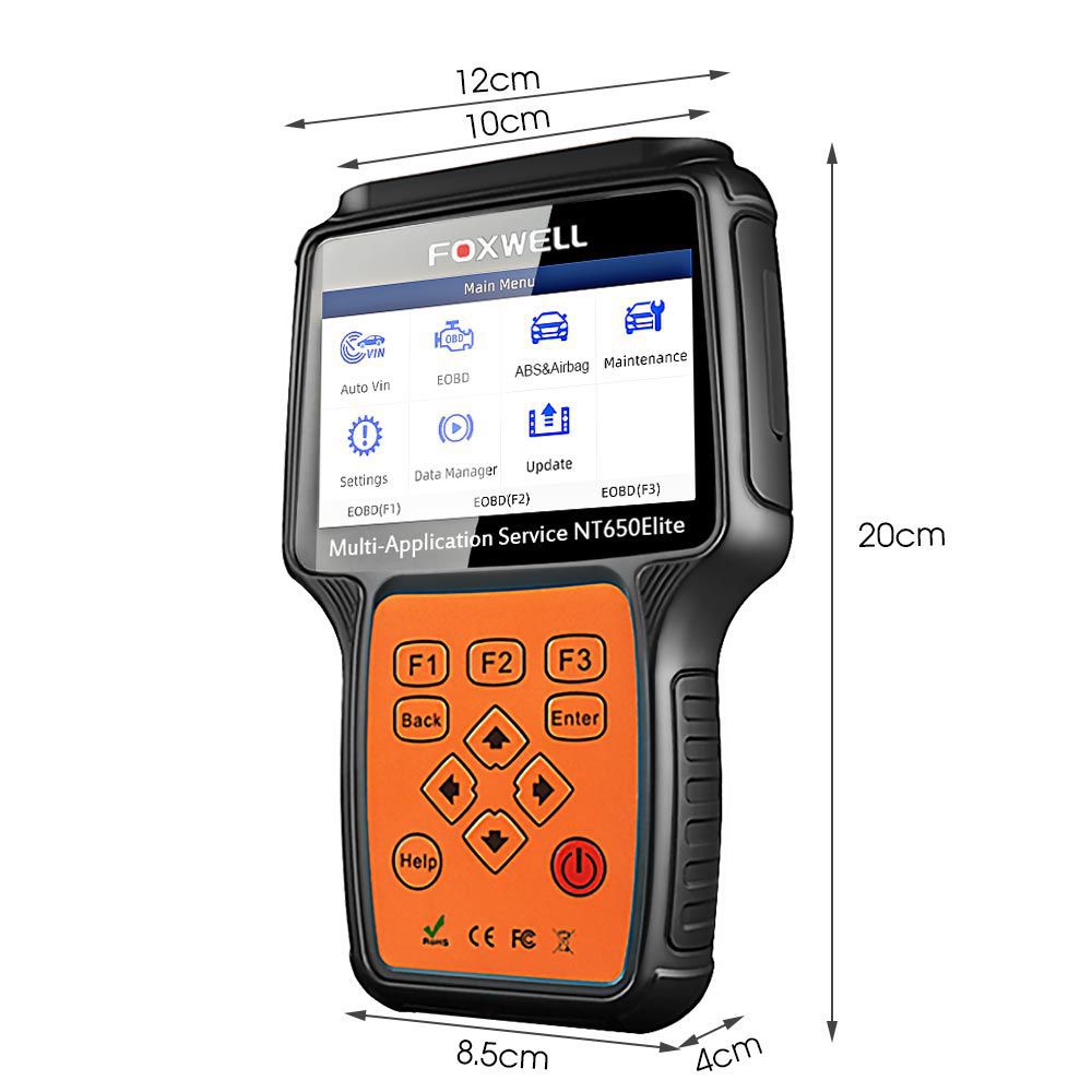 Foxwell NT650 Elite Multi-Application OBD Service Tool mit 11 Special Functions