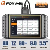 2024 Foxwell NT726 OBD2 Scanner Alle Systeme Öl EPB 12 Zurücksetzen D.PF Batterie Registrierungscode Leser OBD 2 Autodiagnose Werkzeuge