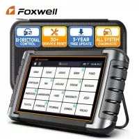 FOXWELL NT809 OBD2 Automobilscanner bidirektionaler aktiver Test 30 Zurücksetzen OE-Ebene OBD2 Code Reader professionelle Diagnosewerkzeuge
