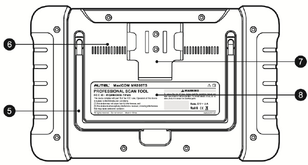 Authentisch MK808TS Funktionelle Beschreibung -2