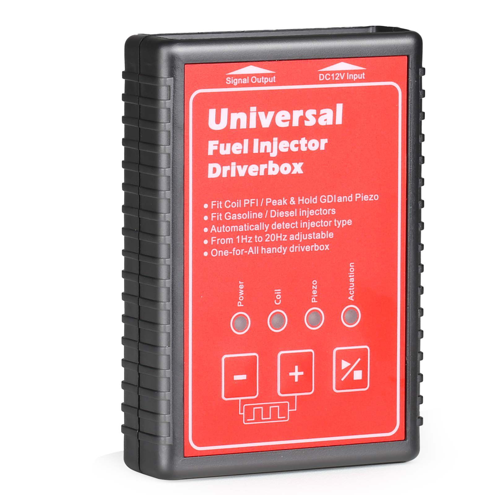 GD1 Universal Fuel Injector Drivebox Fit alle Arten von Injector Interface automatisch erkennen Injector Typ