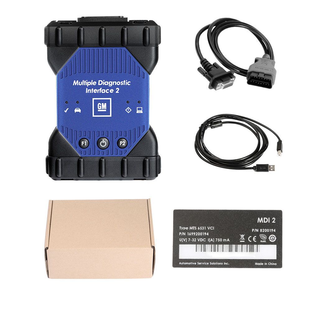 WIFI GM MDI 2 Mehrfachdiagnoseschnittstelle mit V2022.11 GDS2 Tech2Win Software Sata HDD für Vauxhall Opel Buick und Chevrolet