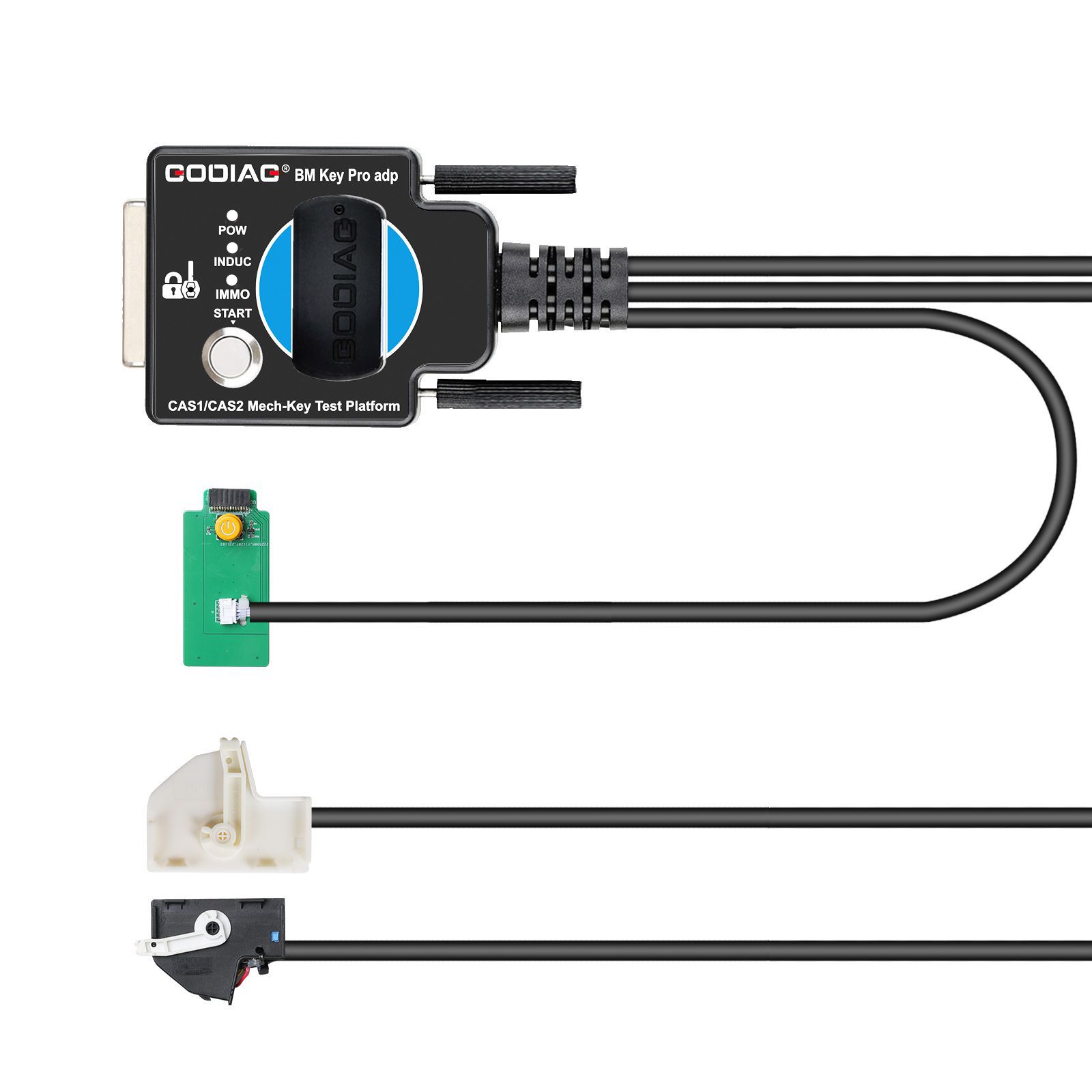 2024 GODIAG BMW CAS1/CAS2 Mech-Key Testplattform CAS-Key Synchronisation Lötfrei Matching CAS Daten lesen, schreiben und programmieren