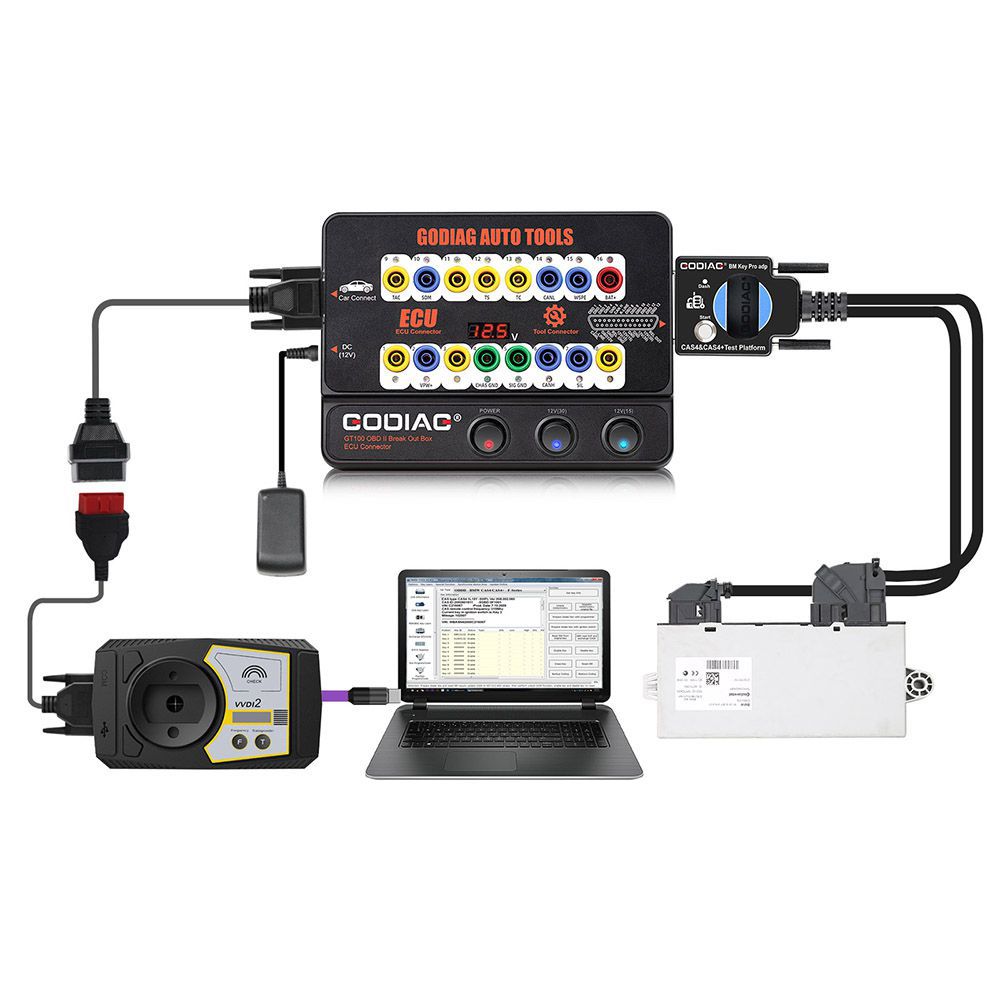 GODIAG BMW CAS4 & CAS4+ Testplattform