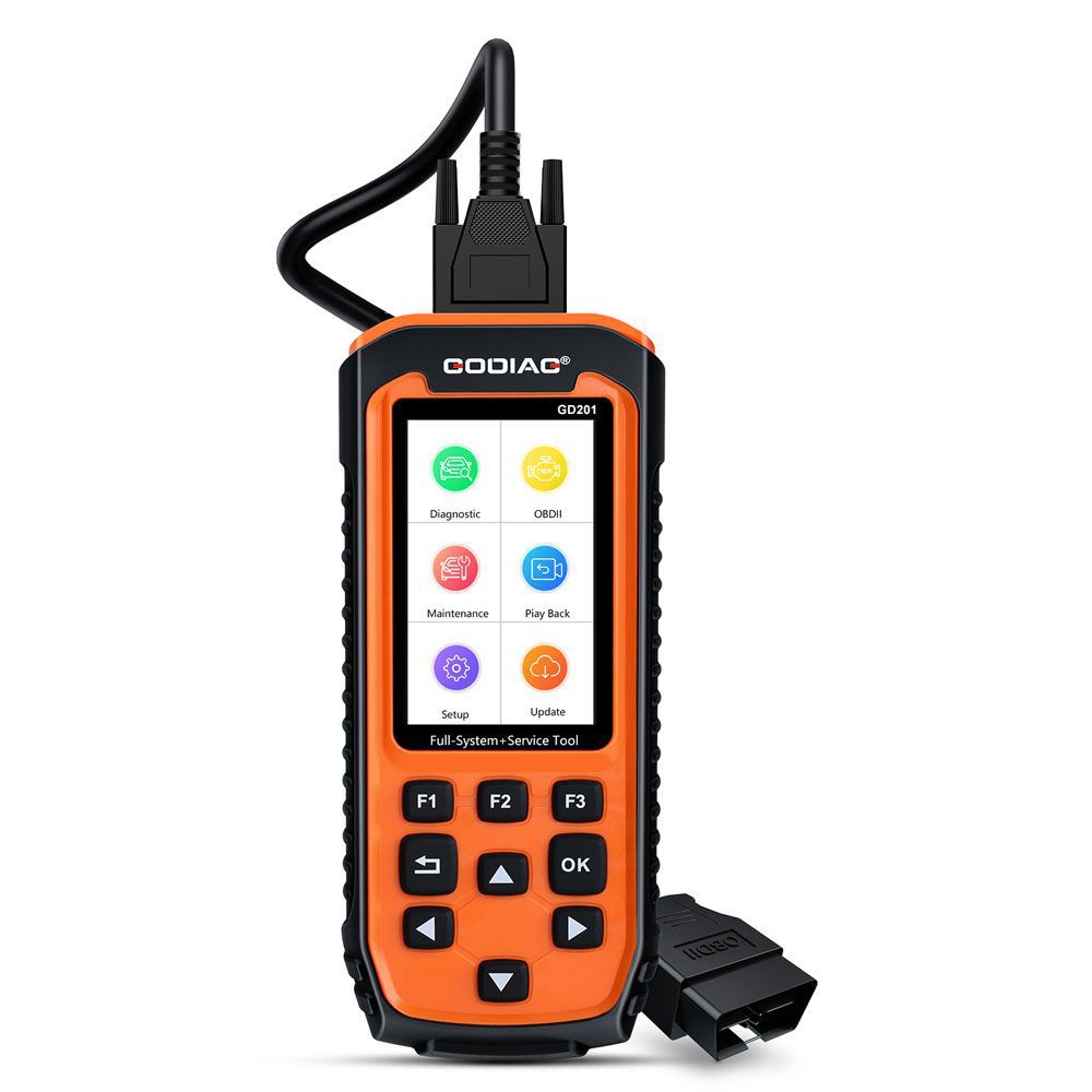 GODIAG G201 Professional OBDII All-makes Full System Diagnostic Tool with 29 Service Reset Functions