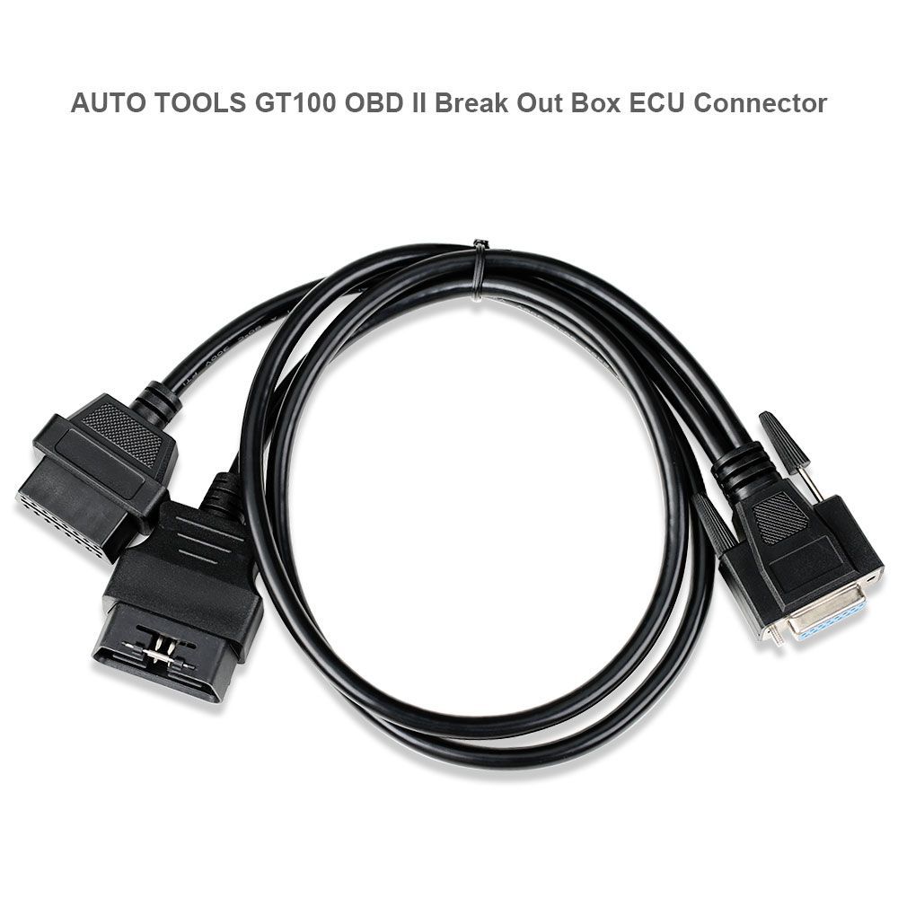 GODIAG GT100 OBD II Extend Cable Break Out Box ECU Connector