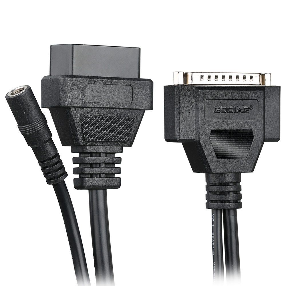 GODIAG OBD2 DB25 Kabel arbeiten zusammen mit farbigem Jumper Kabel DB25