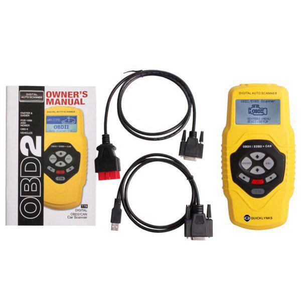 Highend Diagnostic Scan Tool OBDII Auto Scanner T79 (Yellow Multilingual Updatable) One Year Warranty