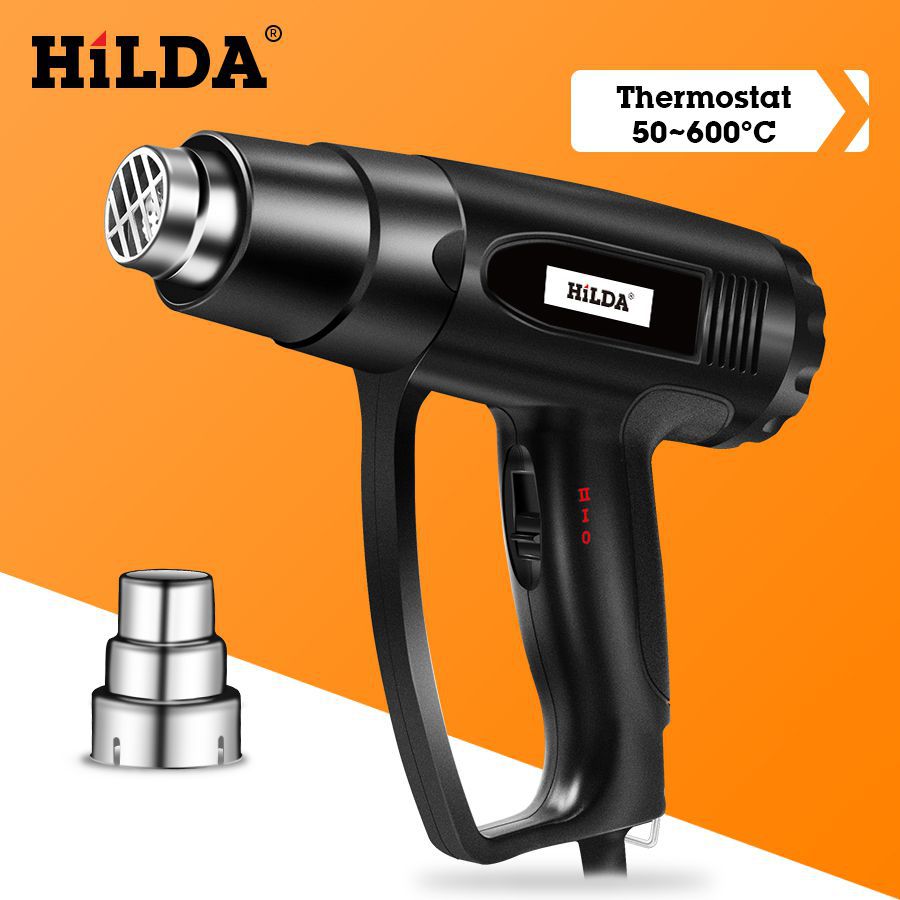 HILDA 2000W Heat Gun mit einstellbaren 2-Temperaturen Advanced Electric Hot Air Gun 220V Power Tool