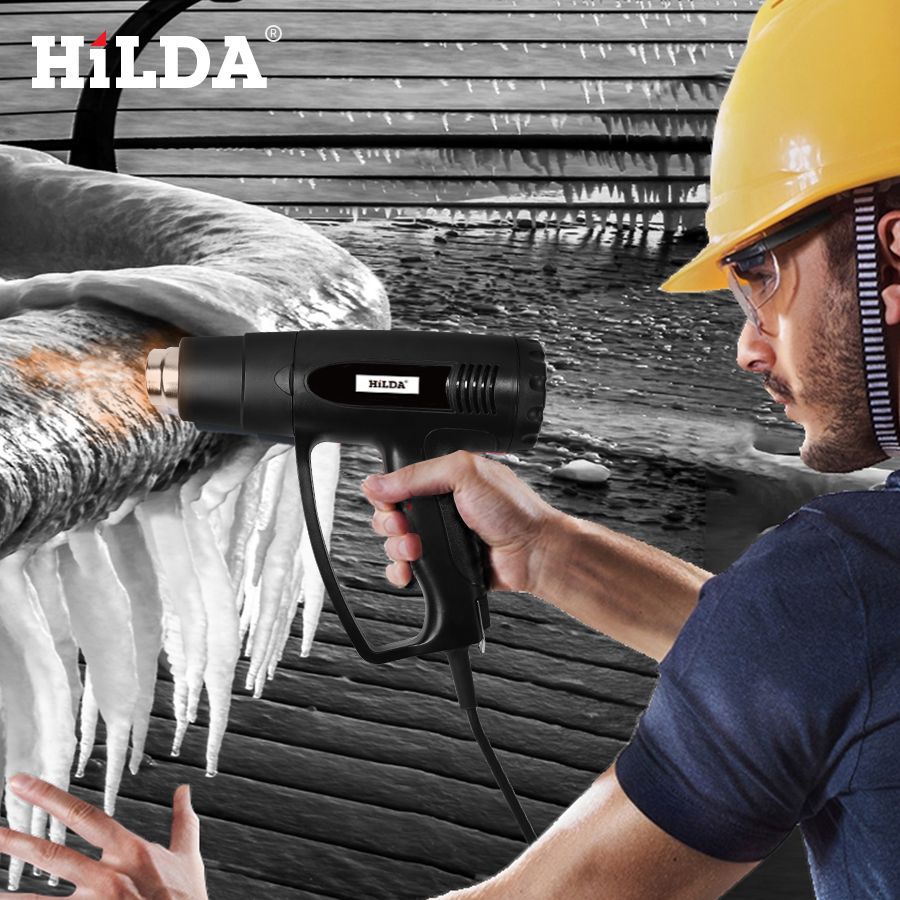 HILDA 2000W Heat Gun mit einstellbaren 2-Temperaturen Advanced Electric Hot Air Gun 220V Power Tool