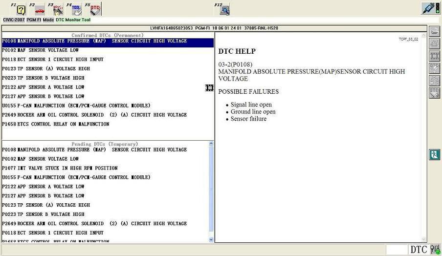 HDS Kabel OBD2 Diagnosekabel