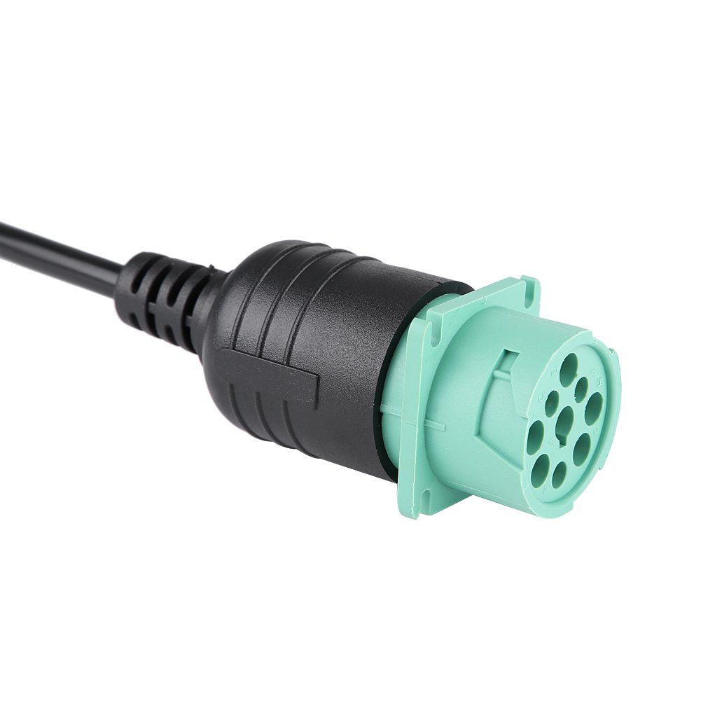 J1939-9PIN connector 9Pin to 16pin OBD2 Cable for cummins