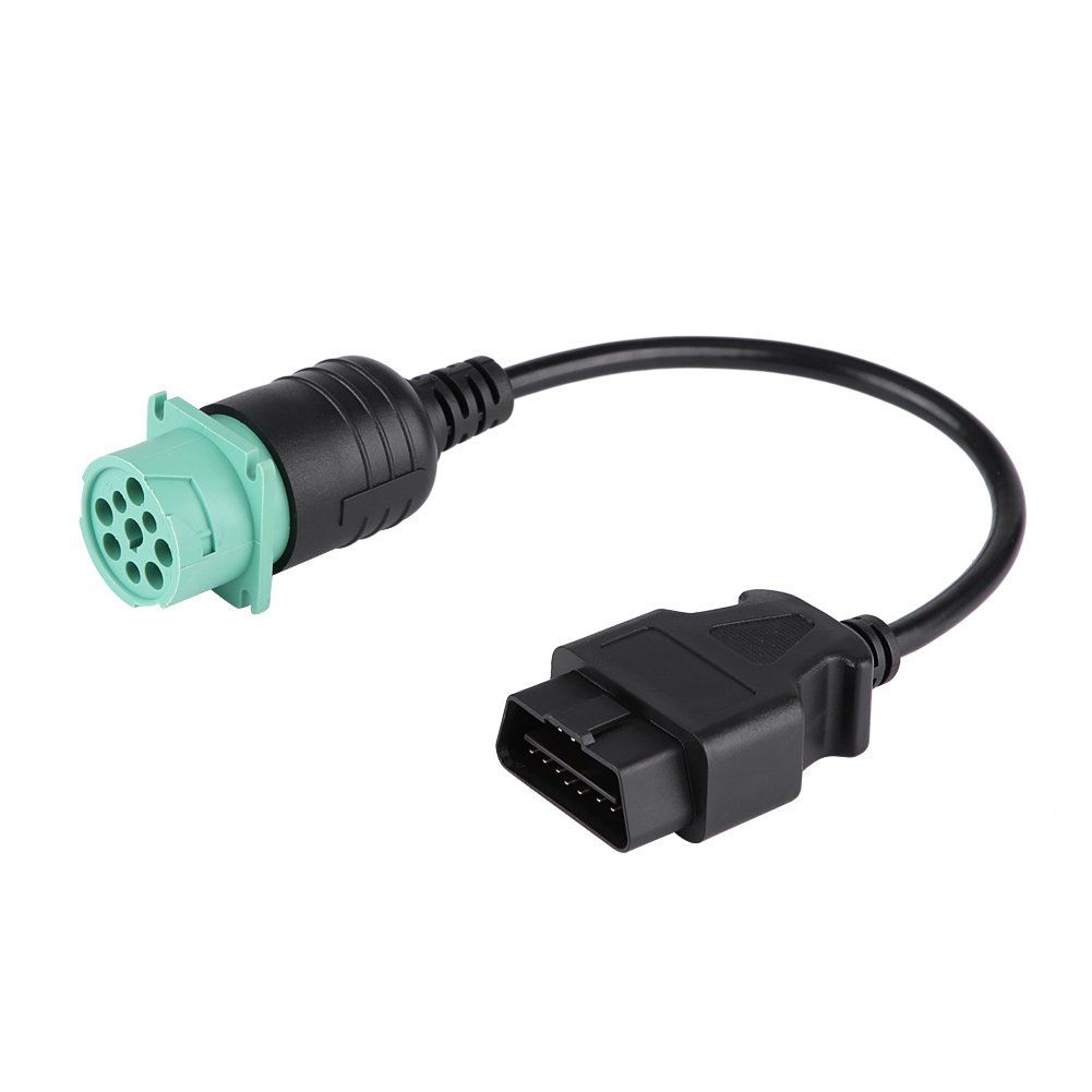 J1939-9PIN connector 9Pin to 16pin OBD2 Cable for cummins