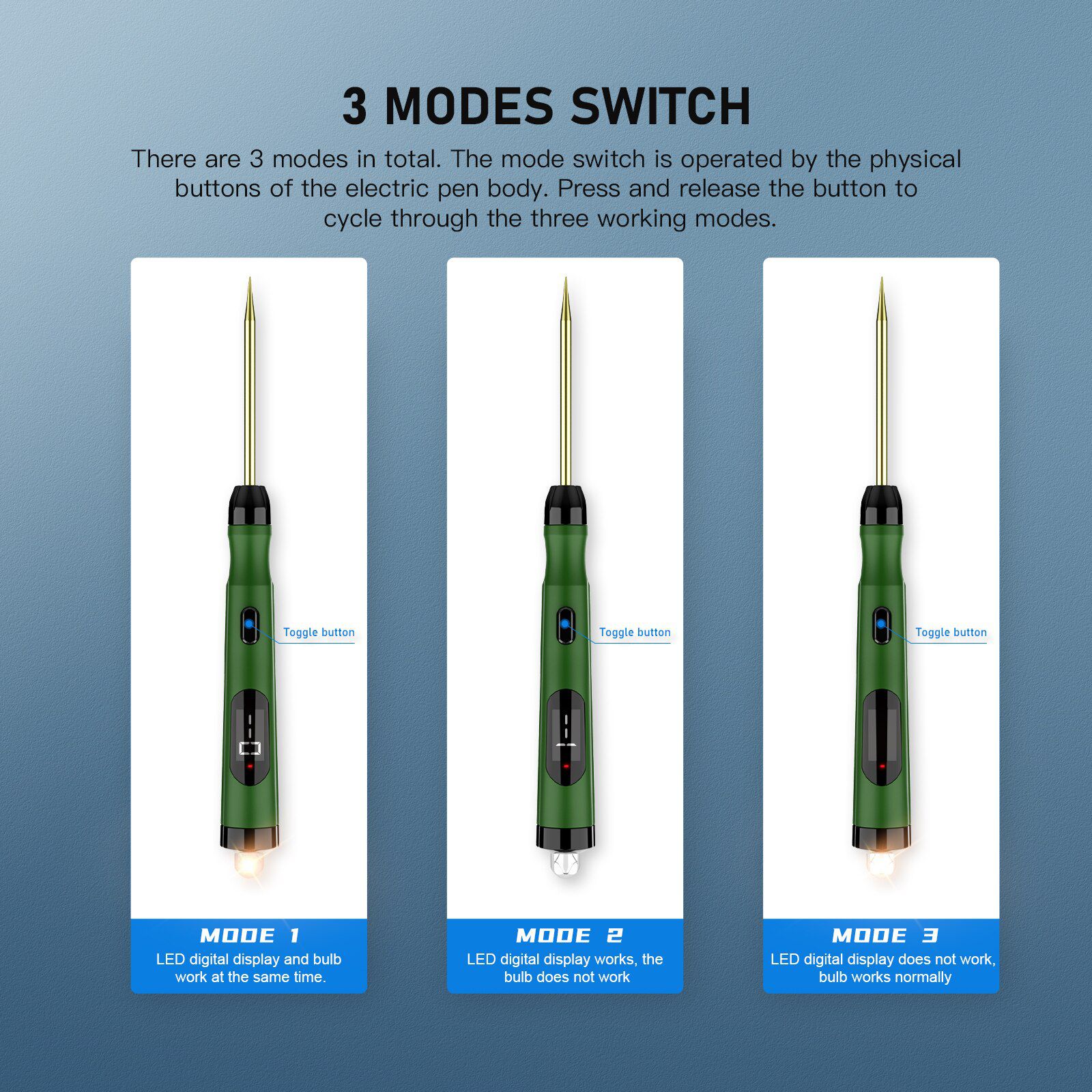 JDiag P50 Auto Elektrische Schaltung Tester Probe 5V-30V Digitale Anzeige Schaltung Test Pen Auto Schaltung Tester Lampe Spannung Test Pen